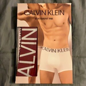 Calvin Klein Statement 1981 Cotton Stretch Trunk
